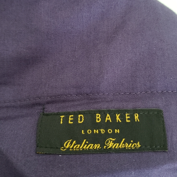Ted Baker Men's Jay Slim Fit Trousers - Size 35L - Picture 7 of 8